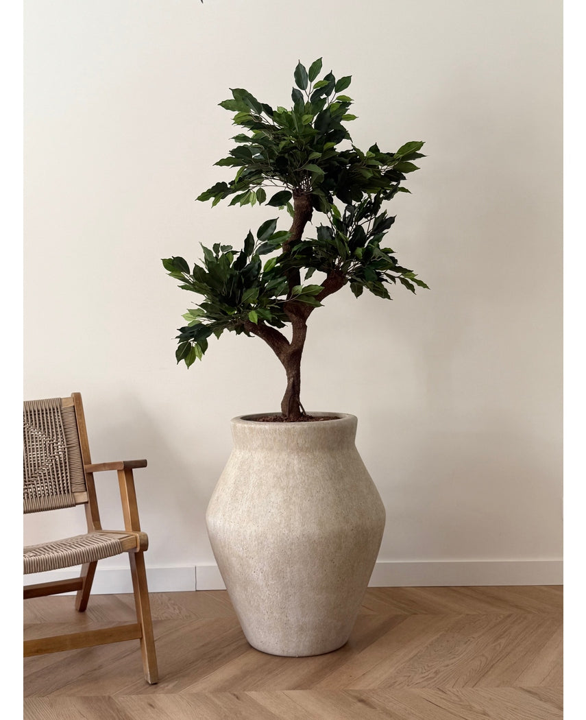 Kunstplant Ficus Crazy 120 cm