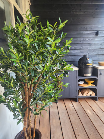 Kunst olijfboom 120 cm UV