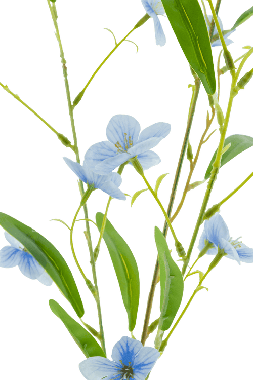 Kunstbloem Alstroemeria Real Touch Blauw 100 cm