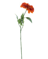 Kunstbloem Dahlia Real Touch Oranje 72 cm
