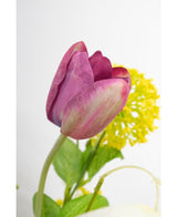 Kunstbloem Franse Tulp 60 cm paars
