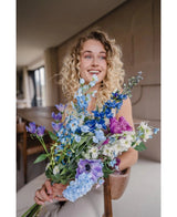 Kunstboeket Sapphire Garden 74 cm