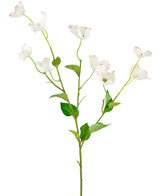 Kunstkornoelje Real Touch Wit 74cm
