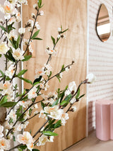 Kunstplant Kersenbloesem 120 cm crème