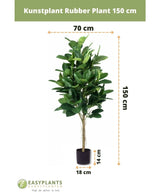 Kunstplant Rubber Plant 150 cm