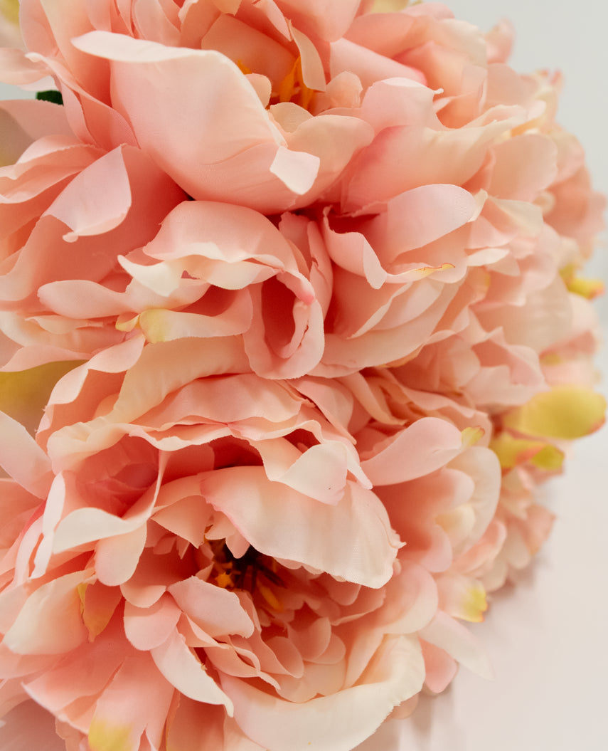 Kunstbloemen boeket Peony Soft Pink