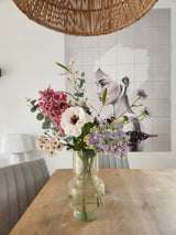 Zijden kunstbloemen boeket Lavender Dreams