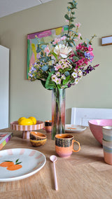 Zijden kunstbloemen boeket Lavender Dreams