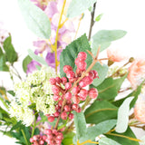 Zijden kunstbloemen boeket Mystic Elegance