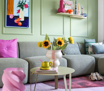 Zomer in Huis: Stijlvol Decoreren met het Zijden Kunstbloemen Boeket Zonnebloem