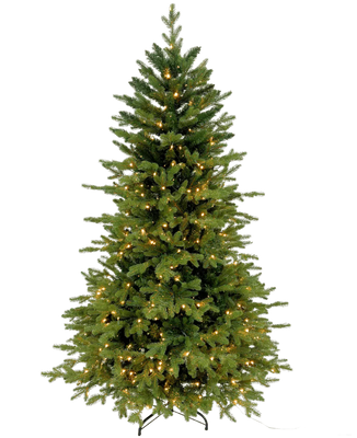 Kunstkerstboom met licht