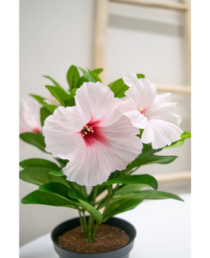 Fleur artificielle Pétunia plante 25 cm rose