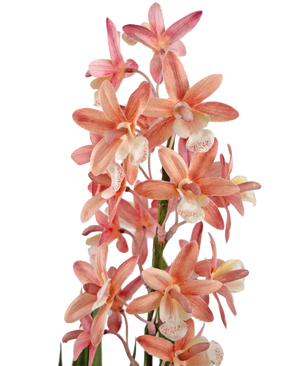 Plante artificielle Cymbidium 58 cm rose