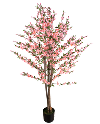 Plante artificielle Fleur de cerisier 180 cm rose