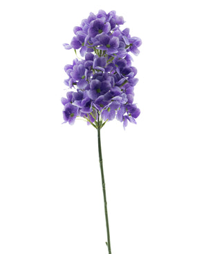 Kunstbloem Sneeuwbal Real Touch Paars 58 cm