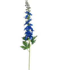 Fleur artificielle Delphinium 79 cm bleu