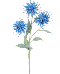 Fleur artificielle Scabiosa Japonica 70 cm bleue