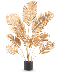 Kunstpalm Areca goud 120 cm