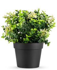 Plante artificielle Eucalyptus mix 22 cm UV