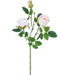 Branche de rose artificielle Real Touch rose 72cm