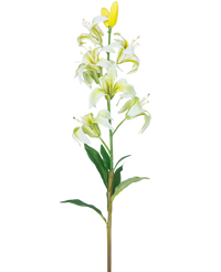 Fleur artificielle Lys Martagon 78 cm blanc