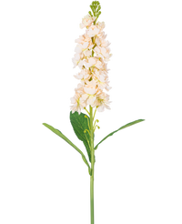 Fleur artificielle Violier 78 cm crème