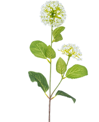 Fleur artificielle Boule de neige/Viorne 70 cm vert/blanc