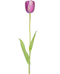 Fleur artificielle Tulipe française 60 cm violette