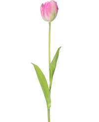 Fleur artificielle Tulipe française 63 cm rose