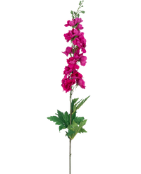 Kunstbloem Ridderspoor Real Touch roze 90 cm