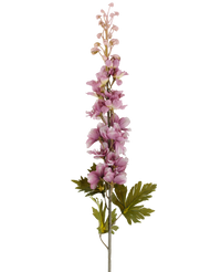 Kunstbloem Delphinium 79 cm mauve