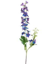 Kunstbloem Delphinium 79 cm paars