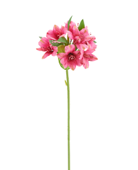Kunstbloem Alstroemeria 47 cm fuchsia