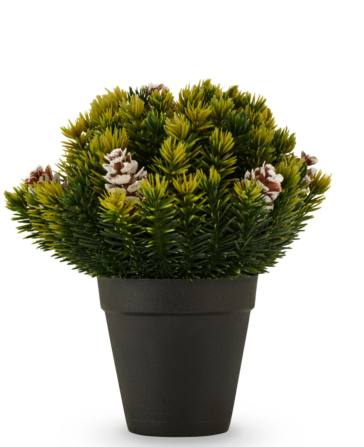 Kunstkerstplant met dennenappels in pot "Fura" 14 cm