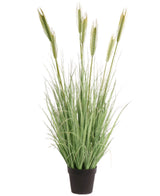 Kunst Grasplant Groen 130 cm brandvertragend
