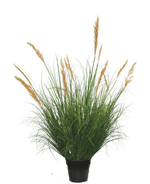 Kunst Grasplant Struisriet 120 cm brandvertragend
