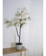 Kunst Kersenbloesem 120 cm wit