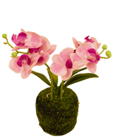 Kunst Orchidee 22 cm roze