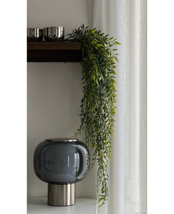 Kunst hangplant Bamboe 90 cm