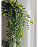 Kunst hangplant Bamboe 90 cm