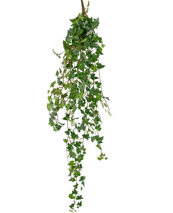 Kunst hangplant Klimop deluxe 120 cm groen