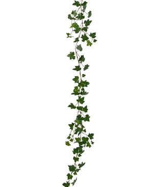 Kunst hangplant Klimop slinger deluxe 180 cm groen