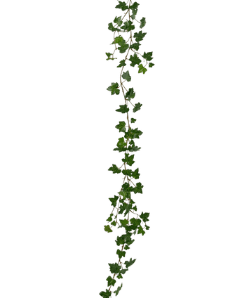 Kunst hangplant Klimop slinger deluxe 180 cm groen