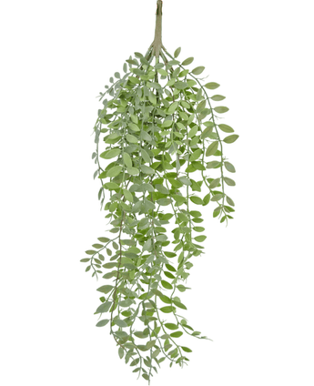 Kunst hangplant Pumila/Eucalyptus 76 cm