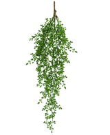 Kunst hangplant Senecio 76 cm