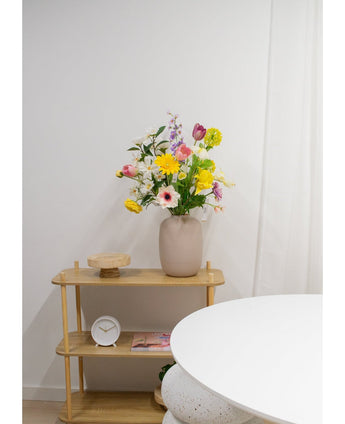 Kunstanemoon Real Touch paars 52cm