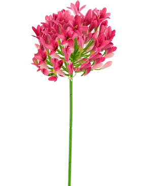 Kunstbloem Agapanthus 77 cm roze