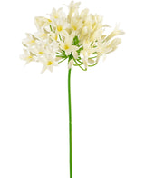 Kunstbloem Agapanthus 77 cm wit