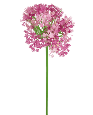 Kunstbloem Allium 60 cm paars