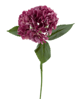 Kunstbloem Charlotte hortensia Real Touch Paars 49 cm